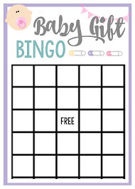 Maybe you would like to learn more about one of these? Shower Baby Free Printable Baby Shower Bingo Template