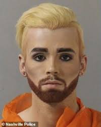 Black And Blonde Hair Men Man With Blond Hair And Red Beard Is Charged With Identity Theft Black Eyebrows Red Beard Blonde Hair
