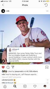 One said the 'textbook' move, if trout is unwilling to sign an extension, would. Mike Trout Sets An American Sports Contract Record The Lafayette Ledger