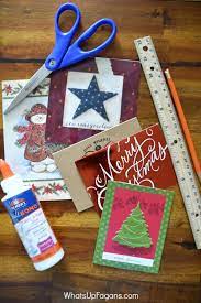 I'm not going to make one, but it's interesting to see how it's done. How To Make Small Christmas Gift Boxes From Christmas Cards