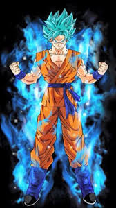 Goku super saiyajin full power vs. Goku Super Saiyan God Blue Hd Wallpaper