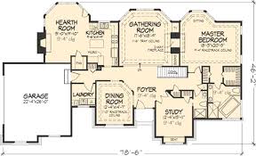 This traditional design floor plan is 2200 sq ft and has 3 bedrooms and has 2 bathrooms. Traditional House Plan 2 Bedrooms 2 Bath 2200 Sq Ft Plan 15 736