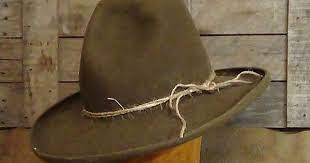 The Bates Hat Cowboy Hat Old West Lil Grizz Traditional Custom Fit Hand Blocked Hand Shaped