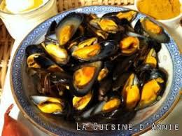 Moules Au Curry Recette Moules Curry Recette Moules Recettes De Cuisine Faciles