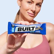 Amazon.com : BUILT Protein Bars, Cookies 'N Cream, 12 Count, 1.73oz Bars,  Gluten Free Protein Snacks with 17g of High Protein. Chocolate Protein Bar  only 130 calories & 4g sugar, Great On