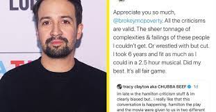 Lin Manuel Miranda Responded To Valid Criticism That Hamilton Erases The History Of Slavery Lin Manuel Miranda Manuel Miranda Lin Manuel