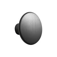 Muuto Dots Metal Coat Hook Black Small Metal Hangers Metal Hooks Metal