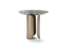 Small Table With Bended Metal Base Gabriel By Opera Contemporary In 2020 Side Table Furniture Side Tables Table Furniture