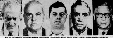 PIC. 1 Andrew 'Andy Mush' Russo. PIC. 2 Andrew Russo and his 1st cousin,  Carmine John Persico, Jr. (nicknamed “Junior”, “The Snake”, “Immortal”). “I  can't walk away... I can't rest...” (ANDREW RUSSO