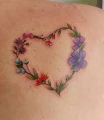 It also reflects that a person. 64 Ideas For Tattoo Arrow Color Heart Heart Flower Tattoo Small Tattoos Small Heart Tattoos
