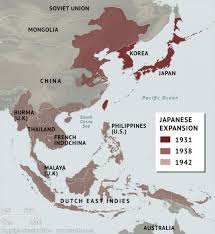 Some of these maritime borders are highlighted below. Japan S Territorial Expansion 1931 1942