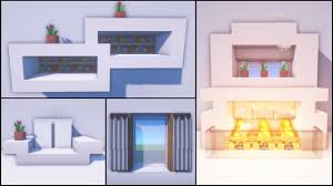The popular 3 d structure building game minecraft took video gaming by it s a good idea to make this room near you re mine furnace room and storage rooms. Minecraft 30 Living Room Build Hacks And Ideas Youtube