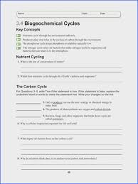 Biogeochemical cycles worksheet answer key. 31 Biogeochemical Cycles Webquest Worksheet Answers Free Worksheet Spreadsheet