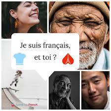 Je Suis Francais Et Toi I M French And You Moi Je Suis Francaise J Enseigne Le Francais Et J Adore Teaching French French Expressions Learn French