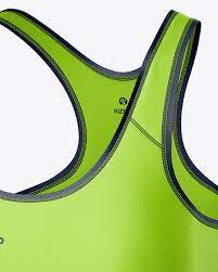Download Women S Sport Kit Mockup Half Side View In Apparel Mockups On Yellow Images Object Mockups