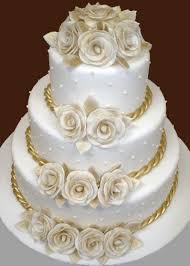 9 Exhilarating Your Wedding Cakes Ideas Gold Wedding Cake White And Gold Wedding Cake Wedding Cake Roses