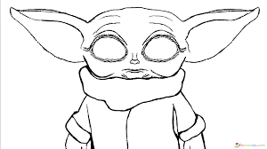Two things are known to be true about baby yoda on the mandalorian. Baby Yoda Coloring Page 50 Best Pictures Free Printable