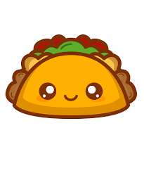 Cute Kawaii Style Taco Gift Art Print By Nik X Small In 2021 Art Gift Kawaii Taco Wallpaper