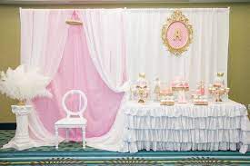 Thank Heaven For Little Girls Baby Shower Baby Shower Princess Baby Girl Shower Themes Angel Baby Shower