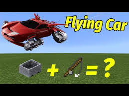 He said that i could have it. How To Make A Working Flying Car No Mod No Addon Minecraft Pe Youtuberandom