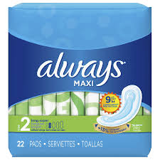 Always Maxi Super Pads Without Wings Unscented Unscented 2