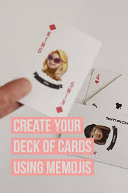 My ultimate goal is to empower you to create and master your own. Your Memojis On Custom Playing Cards Custom Playing Cards Playing Cards Cards