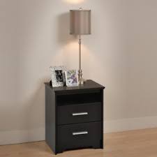 12.5w x 4.5h x 13.5d •dimensions for open shelf: Prepac Black Modern Nightstands For Sale In Stock Ebay