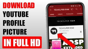 A creative youtube profile picture. How To Download Youtube Profile Picture Your Youtube Channel Logo Youtube