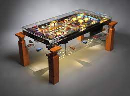 See more ideas about decor, coffee table, decorating coffee tables. Druid Interactive Coffee Table Represents Art Of Vintage Pinballs