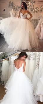 A Line Spaghetti Straps Floor Length Tulle Wedding Dress With Appliques Wedding Dress Organza Formal Dresses For Weddings Dresses For Apple Shape