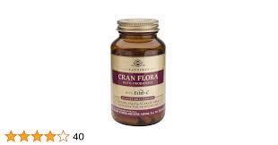 Amazon.com: Solgar Cran Flora with Probiotics Plus Ester-C, 60 Vegetable  Capsules