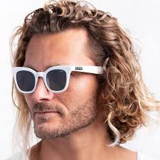 Shop the Liive Nova White/Grey Sunglasses