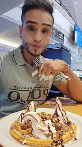 Delicious South African Indian Waffles at Milky Lane