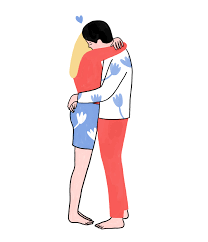 Minimalist And Poignant Illustrations About Love And Feelings Hug Illustration Illustration Fox Illustration