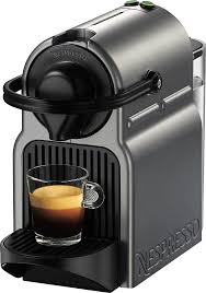 The nespresso brand carries with it a high standard of quality for the espresso that it produce as well as the simplicity. Customer Reviews Nespresso Inissia Espresso Maker Titan C40 Us Ti Ne Best Buy