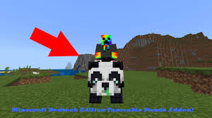 More images for how to tame a panda in minecraft » Tameable Pandas Addons Mcpe Minecraft Pocket Edition Downloads