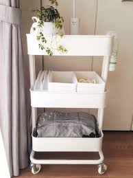 ikeaイケアのraskogロースコグで洗濯 お掃除ワゴン イケア 収納 アイデア ikea イケア