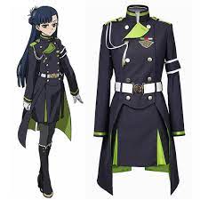 Seraph Of The End Shigure Yukimi Cosplay Costumes Outfit Halloween  Christmas Uniform Suits | Fruugo NZ