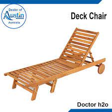 Make the patio large enough to accommodate a small table and at least two chairs. Austin Wooden Deck Chair Size Satndard Doctor H2o A Unit Of Potent Water Care Pvt Ltd Id 6807726673