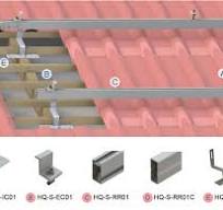 Solar tile roof hook for solar mounting structure supplier ...