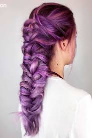 30 Inspirational Ideas To Braid Your Purple Hair Lovehairstyles Com Hair Styles Braided Hairstyles Purple Hair