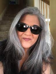 Letting My Silver Hair Grow Out Gray Hair Growing Out Silver Hair Long Gray Hair