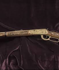 We've estimated it at two . Billy The Kid Rifle American Legacy Firearms Custom Engraved Firearms