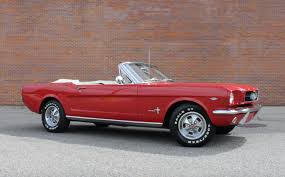 Image result for Poppy Red 1964 Mustang