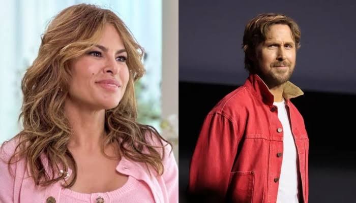 Eva Mendes reacts to Ryan Gosling's 'Ghost Rider' casting