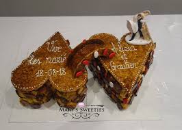 Cœur En Nougatine Piece Montee Choux Mariage Piece Montee Choux Piece Montee