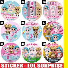 Film polos musim yang cocok: 60 Stiker Label Bag Kue Souvenir Ultah Ulang Tahun Lol A Shopee Indonesia