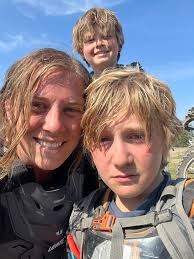 First time off-road dirt biking race experience for family