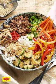 Bibimbap Koreanisches Reisgericht Rezept Einfache Gerichte Bibimbap Bibimbap Rezept
