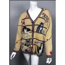 Storybook knits sweater beautiful details. Storybook Knits Sweaters Storybook Knits Cat Sweater Womens Size Small Poshmark